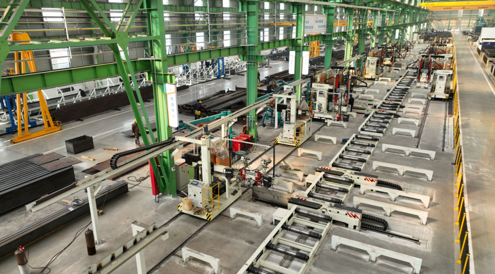 箱型柱生產線 箱型柱生產線