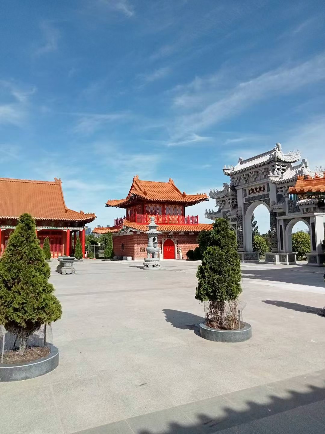 仿古建筑鐘鼓樓