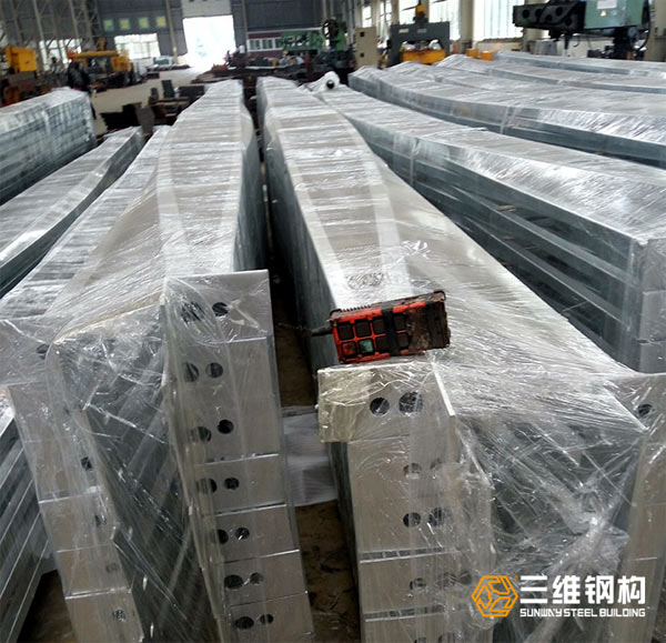 海外鋼結構管道桁架加工案例圖1