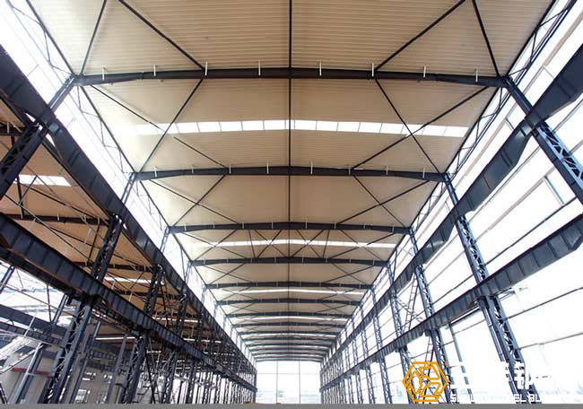 泰山恒信鋼結構變壓器車間圖示