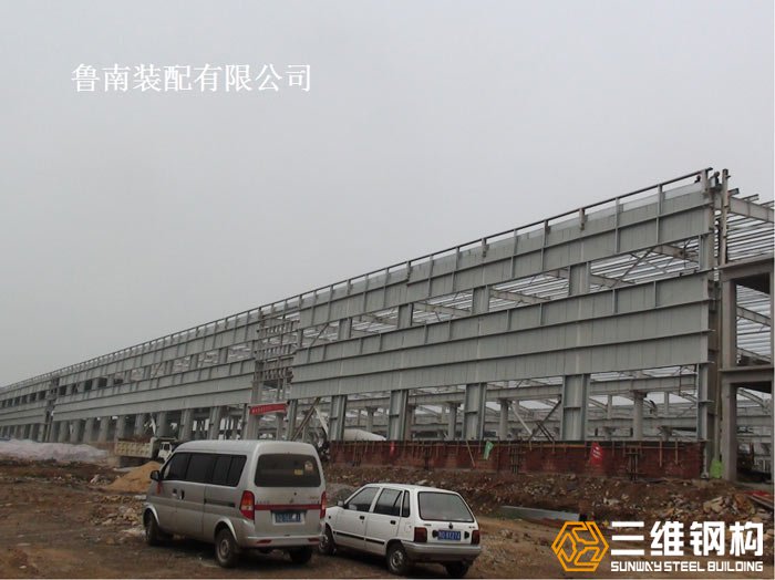 雨季鋼結構工程施工圖